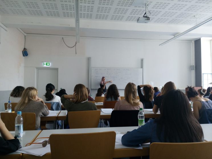 Gillian Russell teaching in Munich, Summer 2019